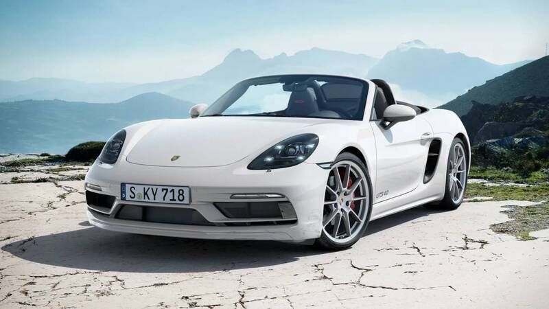 Weiß Gebraucht 2021 Porsche 718 Boxster GTS | 83.990 € (Guter Preis) - Bild 1/4