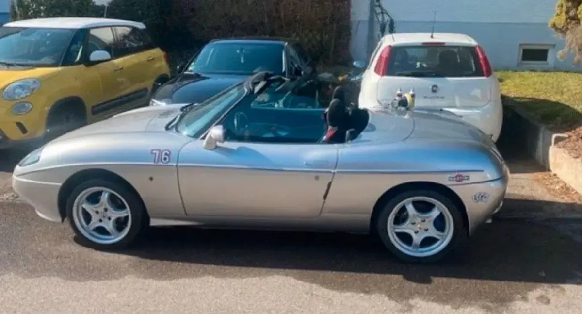 Gebraucht Fiat Barchetta 131 PS (96 kW) 1998 Silber Cabrio