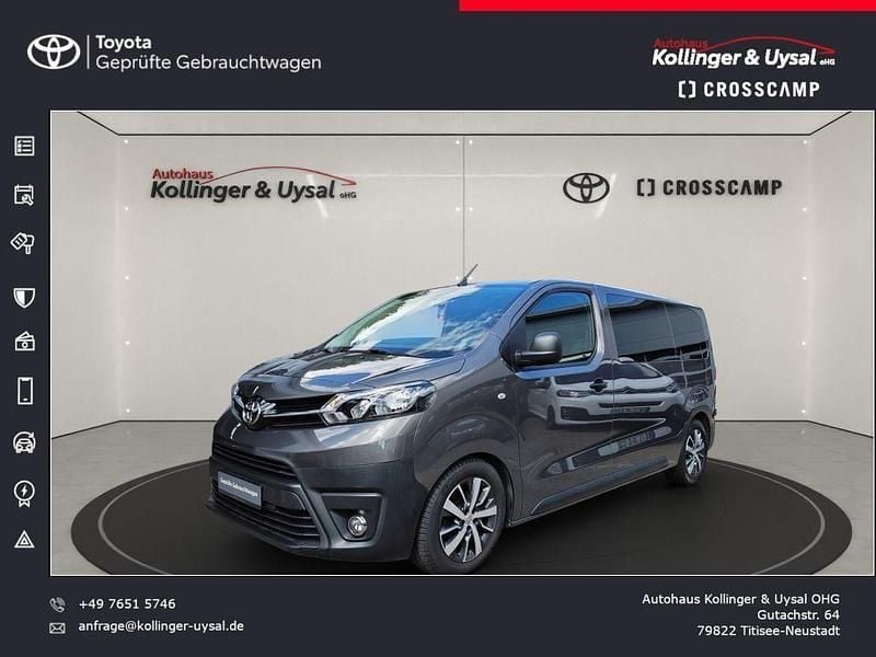 Gebraucht Toyota Proace Verso Comfort 144 PS (105 kW) 2022 Basaltgrau metallic Kombi