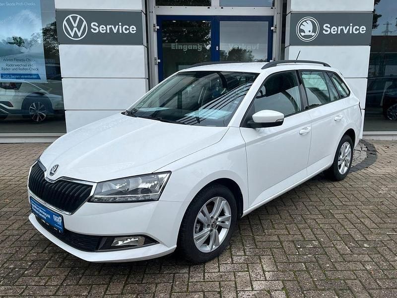 Weiß Gebraucht 2019 Skoda Fabia Ambition Kleinwagen | 13.900 € (Fairer Preis) - Bild 1/4