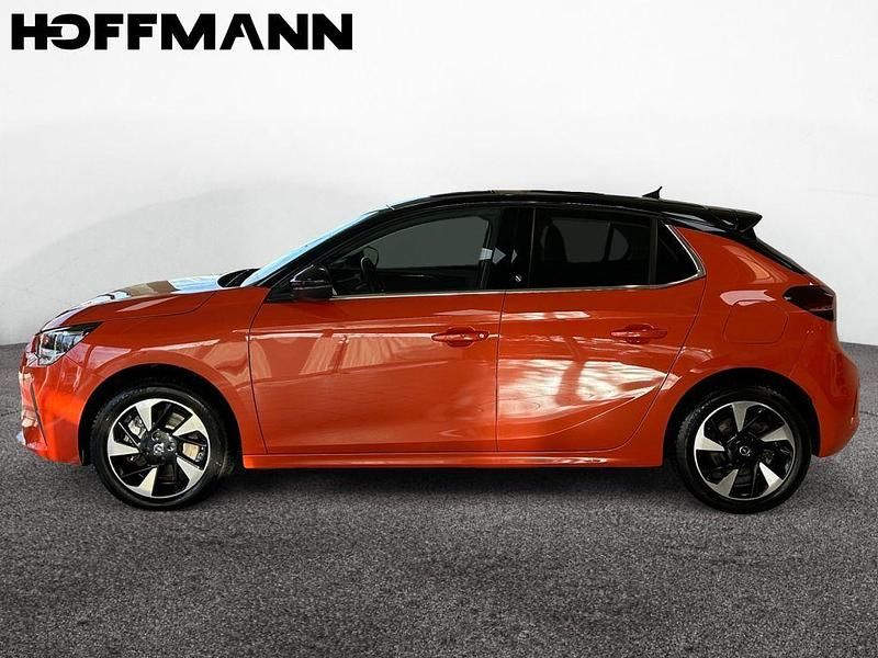 Gebraucht Opel Corsa-e Elegance 100 kW (136 PS) 2021 Power orange met./dach diamant s Kleinwagen