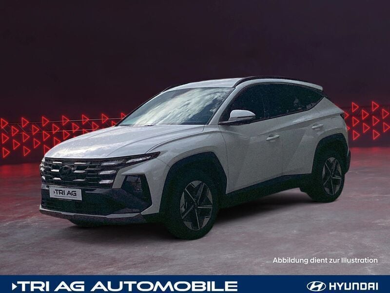 Weiss Neu 2025 Hyundai Tucson Trend SUV | 38.349 € (Fairer Preis) - Bild 1/4