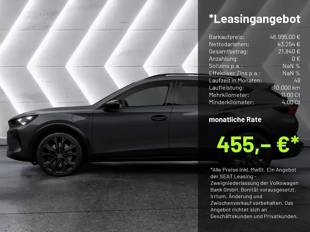 Neu Cupra Formentor VZ 272 PS (200 kW) 2026 Grau SUV