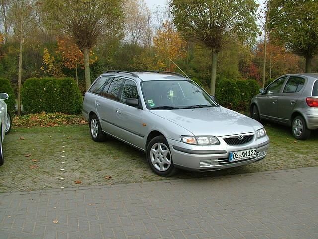Gebraucht Mazda 626 Comfort 90 PS (66 kW) 1999 Silber metallic Kombi