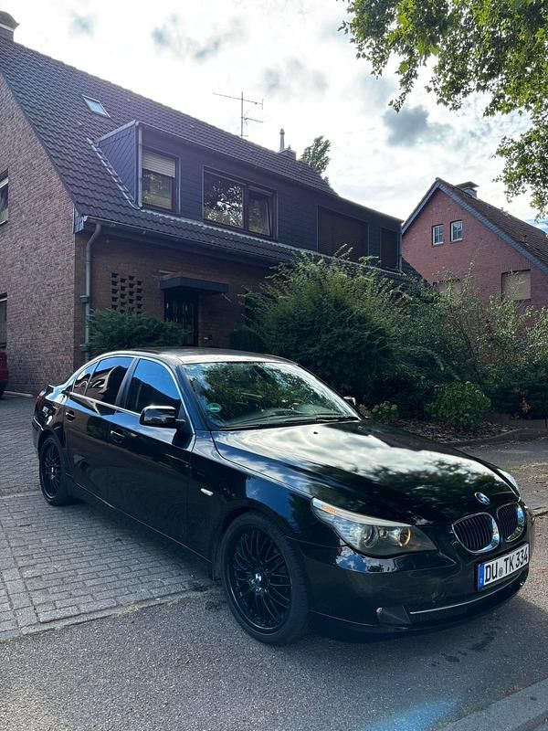 Schwarz Gebraucht 2008 BMW 525 Limousine | 4.500 € (Guter Preis) - Bild 1/4