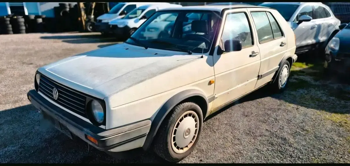 Brugt VW Golf II 54 HK (39 kW) 1991 Hvid Hatchback
