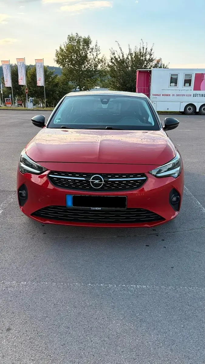 Gebraucht Opel Corsa 101 PS (74 kW) 2020 Rot Kleinwagen