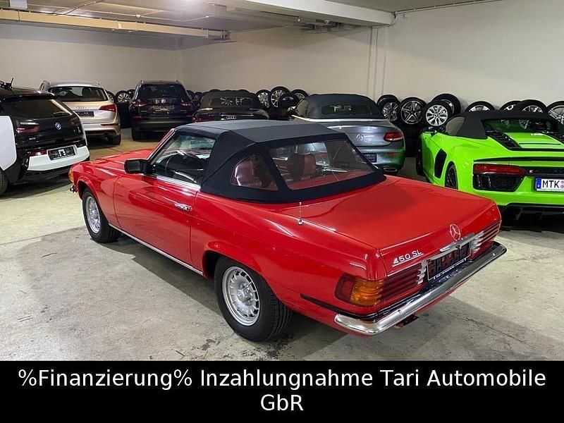 Rot Gebraucht 1980 Mercedes SL450 Cabrio | 32.980 € - Bild 1/4