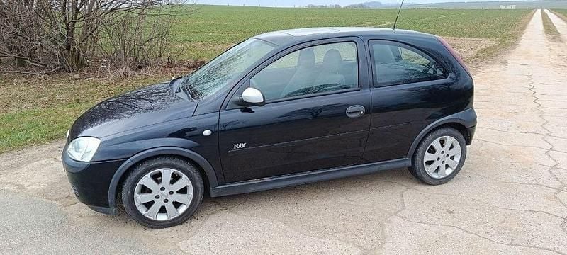 Gebraucht Opel Corsa Njoy 75 PS (55 kW) 2003 Schwarz Kleinwagen