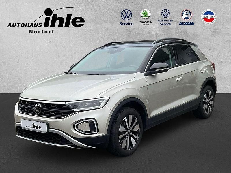 Ivory silver metallic schwarz Gebraucht 2023 VW T-Roc Move SUV | 25.880 € (Fairer Preis) - Bild 1/4
