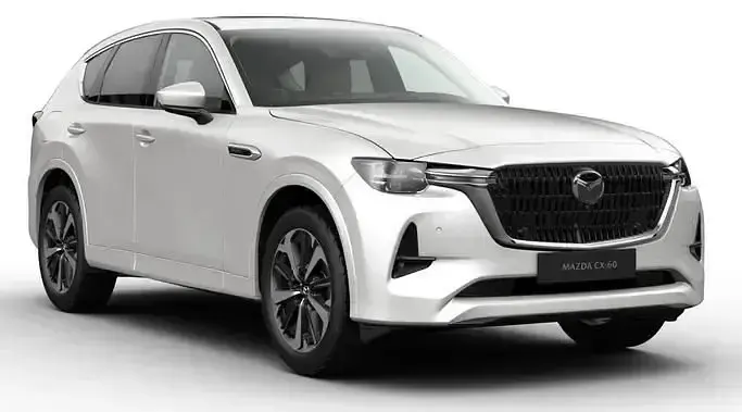 Gebraucht Mazda CX-60 Sky 328 PS (241 kW) 2022 Rhodium white metallic (metallic) SUV