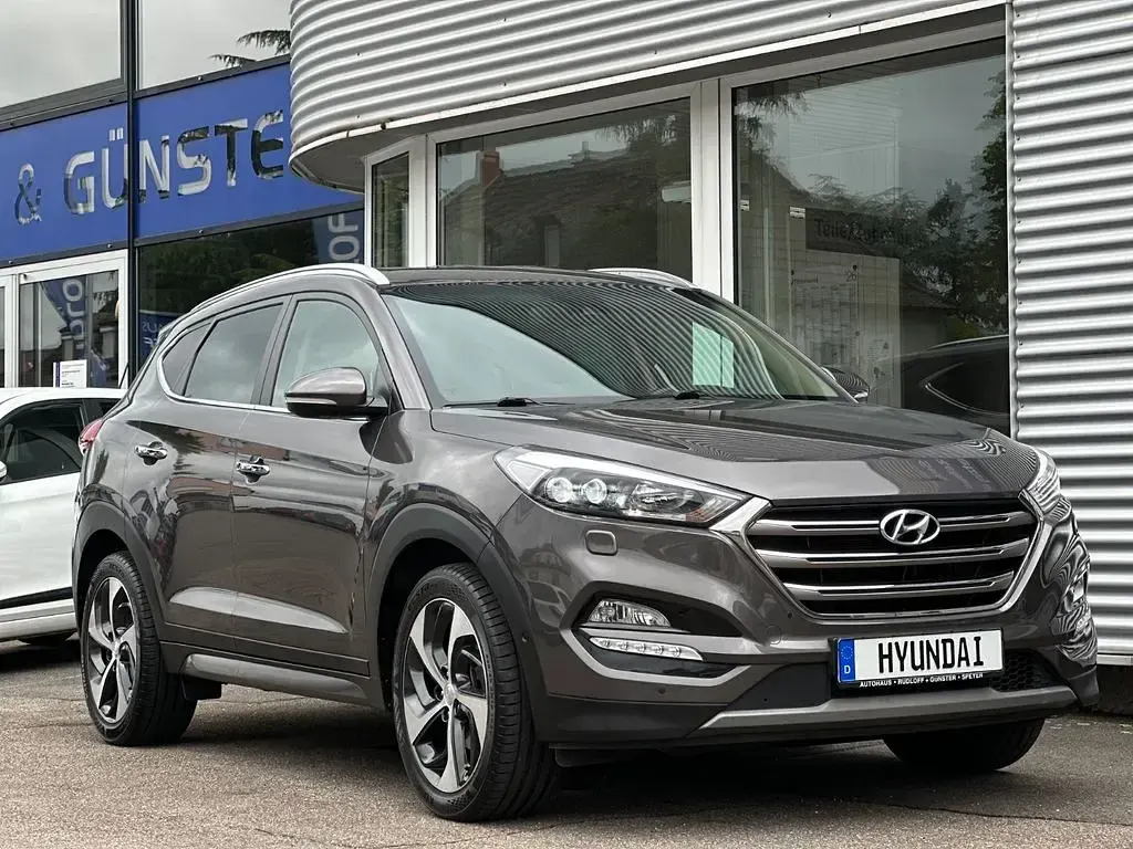Gebraucht Hyundai Tucson Premium 177 PS (130 kW) 2017 Braun SUV