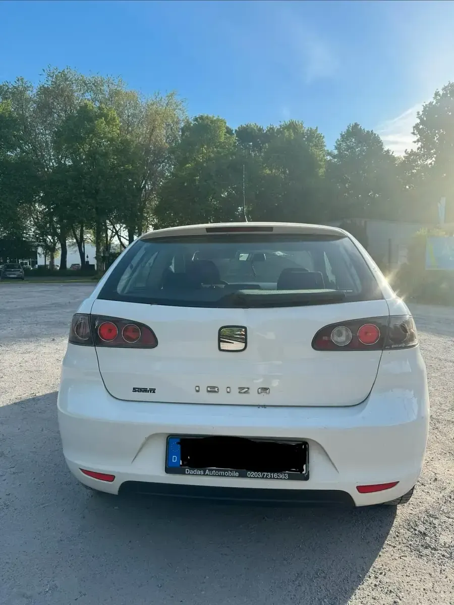 Gebraucht Seat Ibiza 86 PS (63 kW) 2008 Weiß Kleinwagen