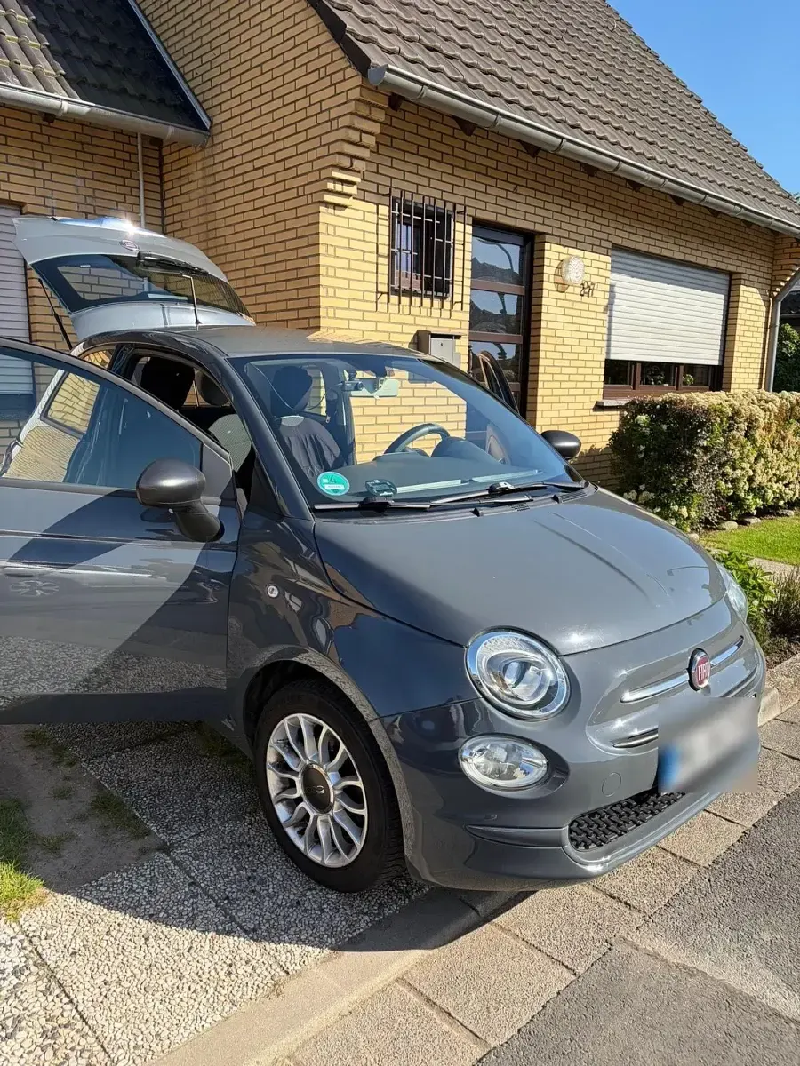 Gebraucht Fiat 500 69 PS (50 kW) 2017 Grau Kleinwagen