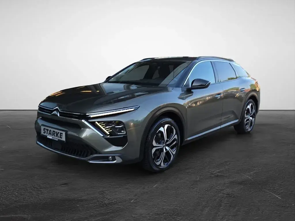 Gebraucht Citroën C5 X PureTech 131 PS (96 kW) 2023 Grau (lackierung smart grey/typ auss) Kombi