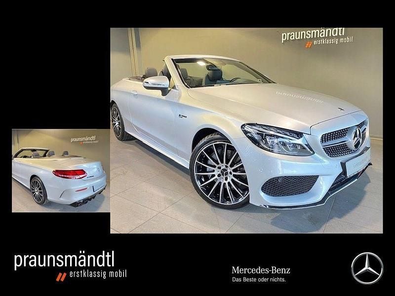 Iridiumsilber Gebraucht 2017 Mercedes C400 AMG Cabrio | 32.900 € (Guter Preis) - Bild 1/4