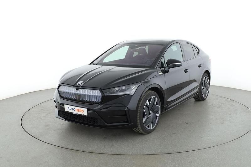 Schwarz Gebraucht 2022 Skoda Enyaq iV Suite SUV | 37.430 € (Fairer Preis) - Bild 1/3