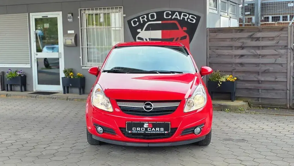 Używany Opel Corsa Selection 69 KM (50 kW) 2010 Czerwony Hatchback