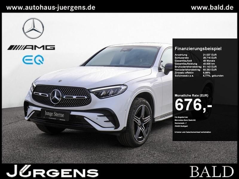 Weiss manufaktur lack manufakt Gebraucht 2024 Mercedes GLC300e AMG Coupé | 69.490 € (Fairer Preis) - Bild 1/4