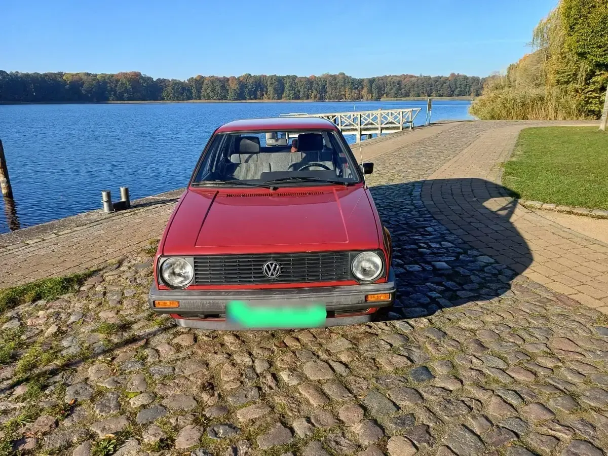 Gebraucht VW Golf II 1987 Rot Kleinwagen