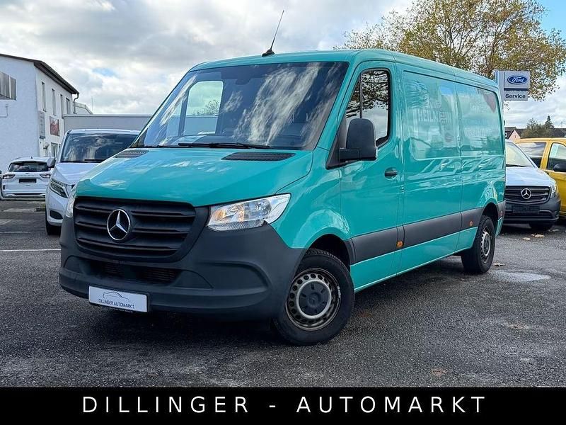 Grün Gebraucht 2021 Mercedes Sprinter Van | 16.770 € (Superpreis) - Bild 1/4