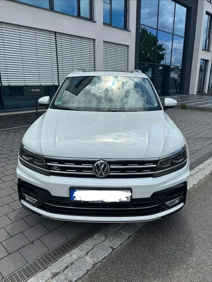 Gebraucht VW Tiguan R-line 179 PS (131 kW) 2017 Weiß SUV