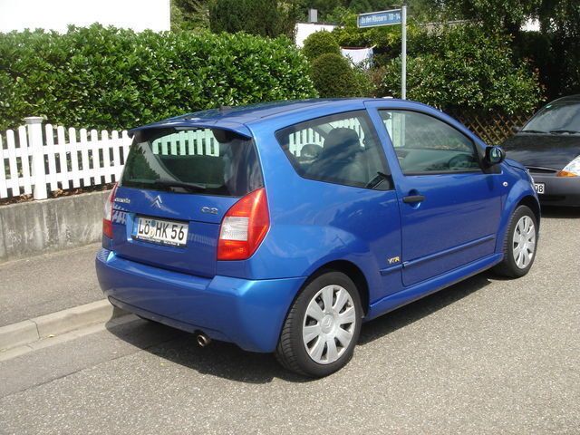 Gebraucht Citroën C2 VTR Sport 73 PS (53 kW) 2007 Blau metallic Kleinwagen