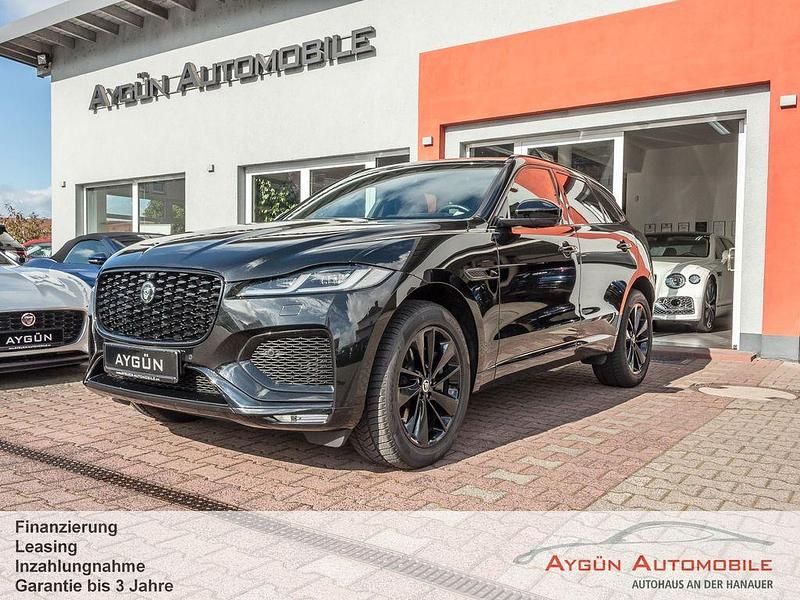 Santorini black Gebraucht 2025 Jaguar F-Pace R-Dynamic SUV | 59.995 € - Bild 1/4