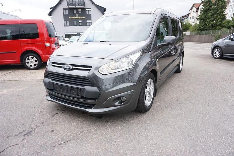 Grau Gebraucht 2016 Ford Grand Tourneo Connect Titanium Van / Kleinbus | 15.950 € (Fairer Preis) - Bild 1/4