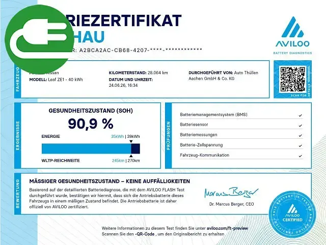 Gebraucht Nissan Leaf N-Connecta 110 kW (150 PS) 2023 Kleinwagen