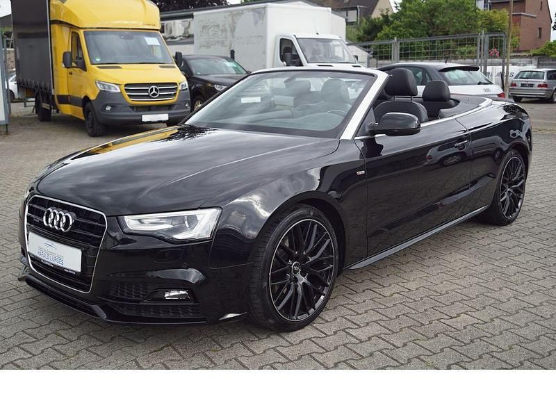 Gebraucht Audi A5 Cabriolet S-Line 190 PS (139 kW) 2016 Schwarz Cabrio