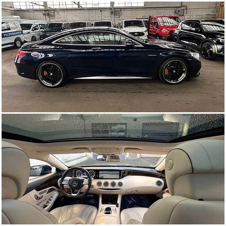Cavansitblau metalliclack Gebraucht 2015 Mercedes S63 AMG AMG Coupé | 58.450 € (Guter Preis) - Bild 1/4