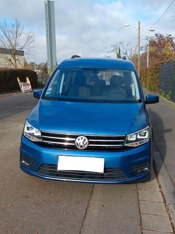 Blau Gebraucht 2015 VW Caddy Comfortline Van / Kleinbus | 12.300 € (Superpreis) - Bild 1/4