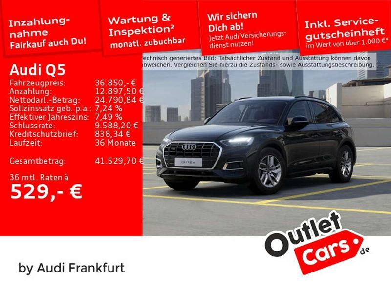 Brillantschwarz Gebraucht 2023 Audi Q5 SUV | 36.850 € (Superpreis) - Bild 1/1