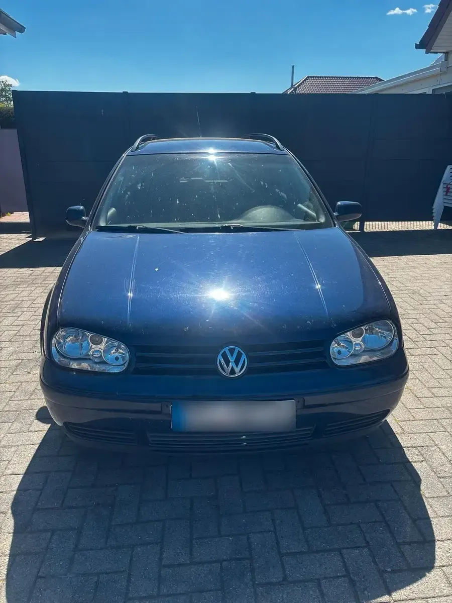 Gebraucht VW Golf IV 101 PS (74 kW) 2000 Blau Kombi