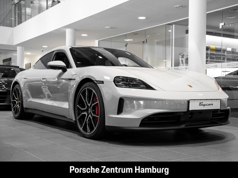 Weiß Gebraucht 2024 Porsche Taycan 4S Limousine | 132.900 € (Teuer) - Bild 1/4