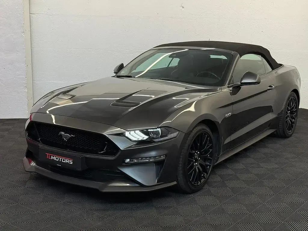 Gebraucht Ford Mustang GT Convertible 450 PS (330 kW) 2019 Grau Cabrio