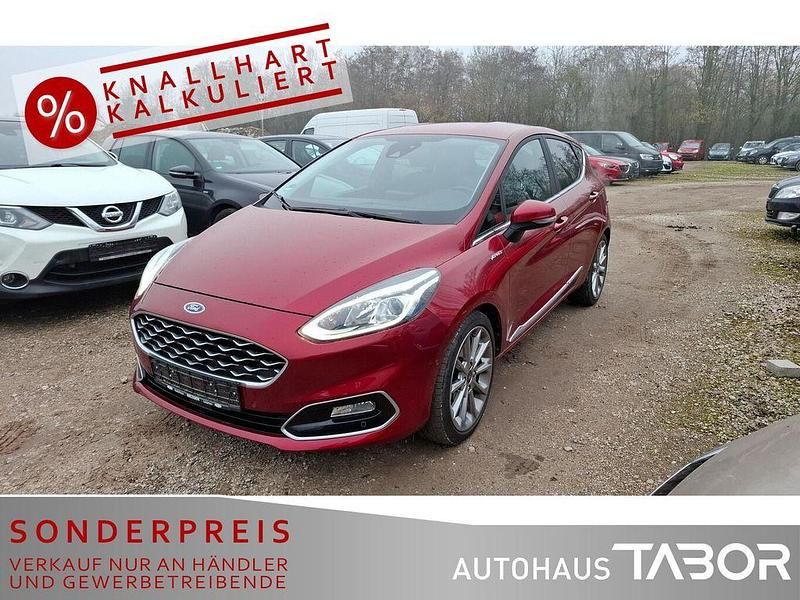 Gebraucht Ford Fiesta Vignale 101 PS (74 kW) 2017 Rubyrot (metallic) Kleinwagen