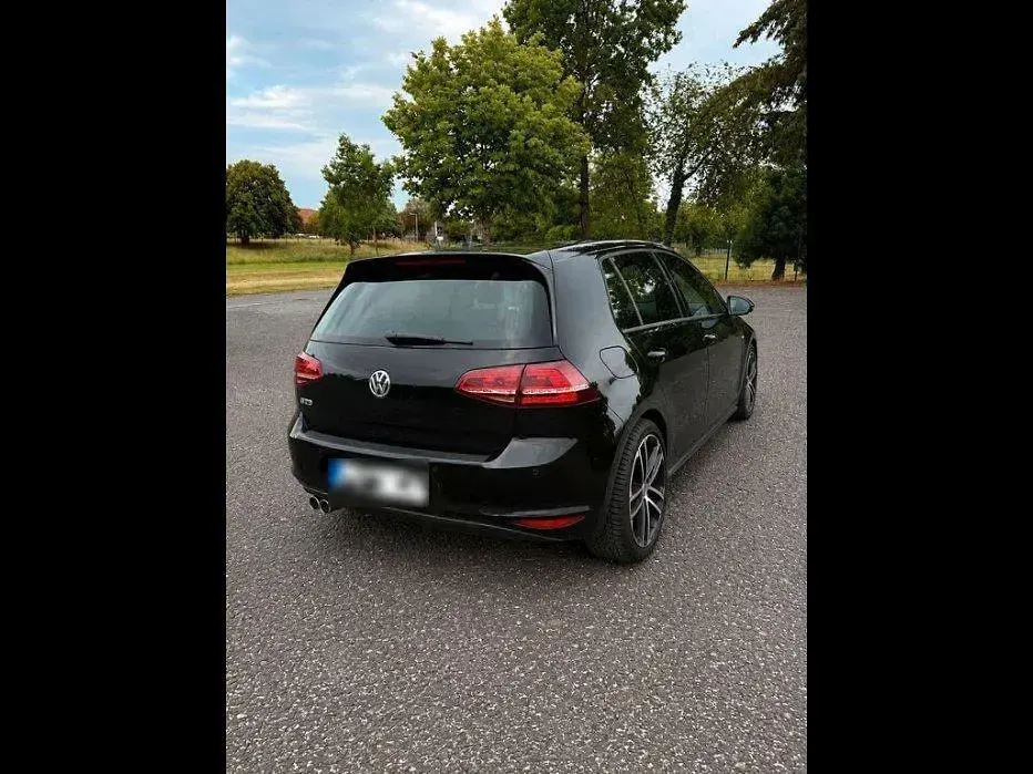 Gebraucht VW Golf VII GTD 184 PS (135 kW) 2016 Schwarz Limousine
