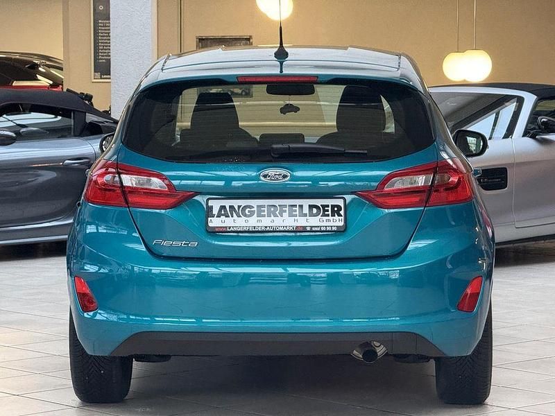 Gebraucht Ford Fiesta 86 PS (63 kW) 2018 Lagunblau metallic Kleinwagen
