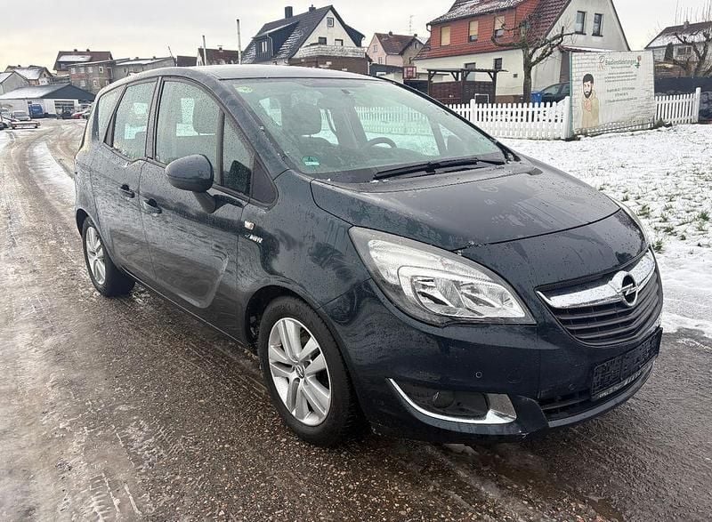 Gebraucht Opel Meriva Style 110 PS (80 kW) 2015 Grün Van / Kleinbus