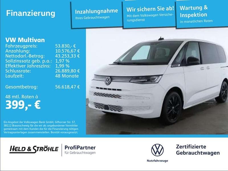Weiß Gebraucht 2024 VW Multivan Style Van | 53.830 € (Etwas zu teuer) - Bild 1/3