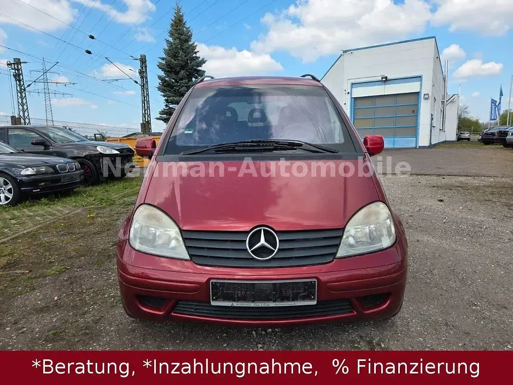 Gebraucht Mercedes Vaneo 91 PS (66 kW) 2003 Rot Van / Kleinbus