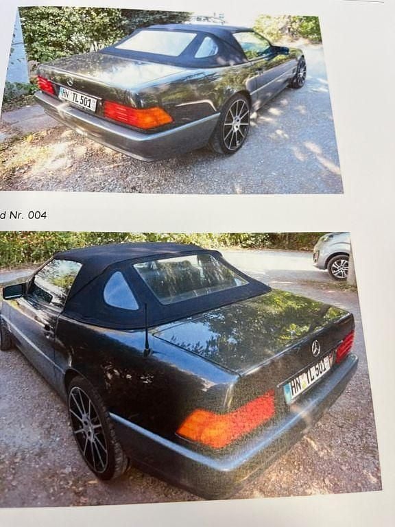 Gebraucht Mercedes 500 320 PS (235 kW) 1996 Schwarz Cabrio
