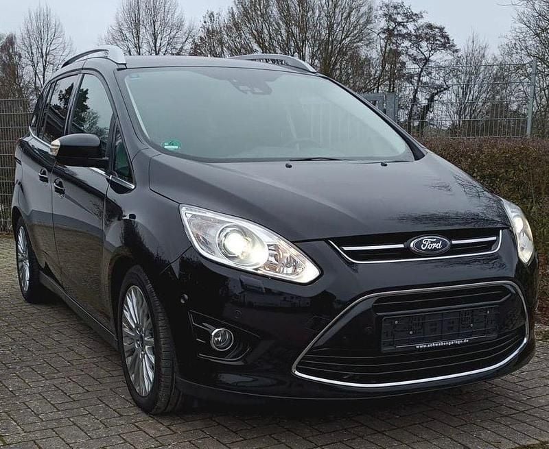 Gebraucht Ford Grand C-Max Titanium 125 PS (91 kW) 2015 Schwarz Van / Kleinbus
