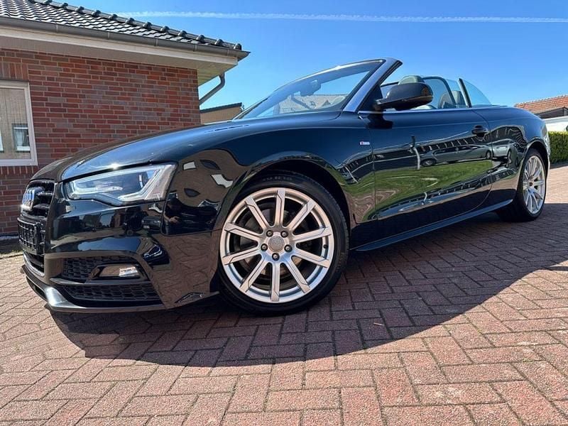 Gebraucht Audi A5 Cabriolet S-Line 190 PS (139 kW) 2016 Schwarz Cabrio