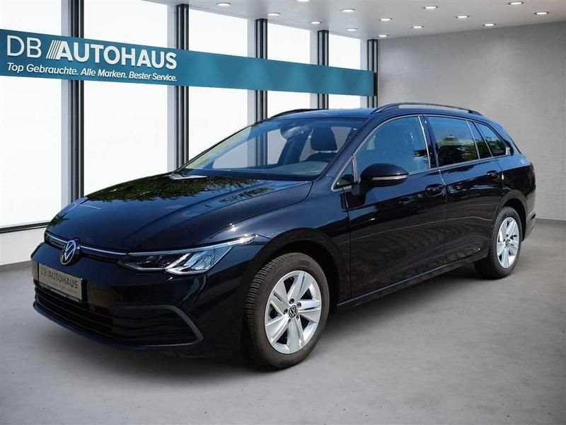 Schwarz Gebraucht 2022 VW Golf VIII Life Kombi | 18.339 € (Superpreis) - Bild 1/4