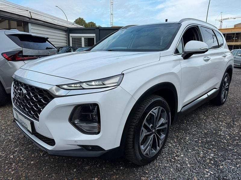 Weiß Gebraucht 2020 Hyundai Santa Fe Premium SUV | 22.990 € (Superpreis) - Bild 1/4