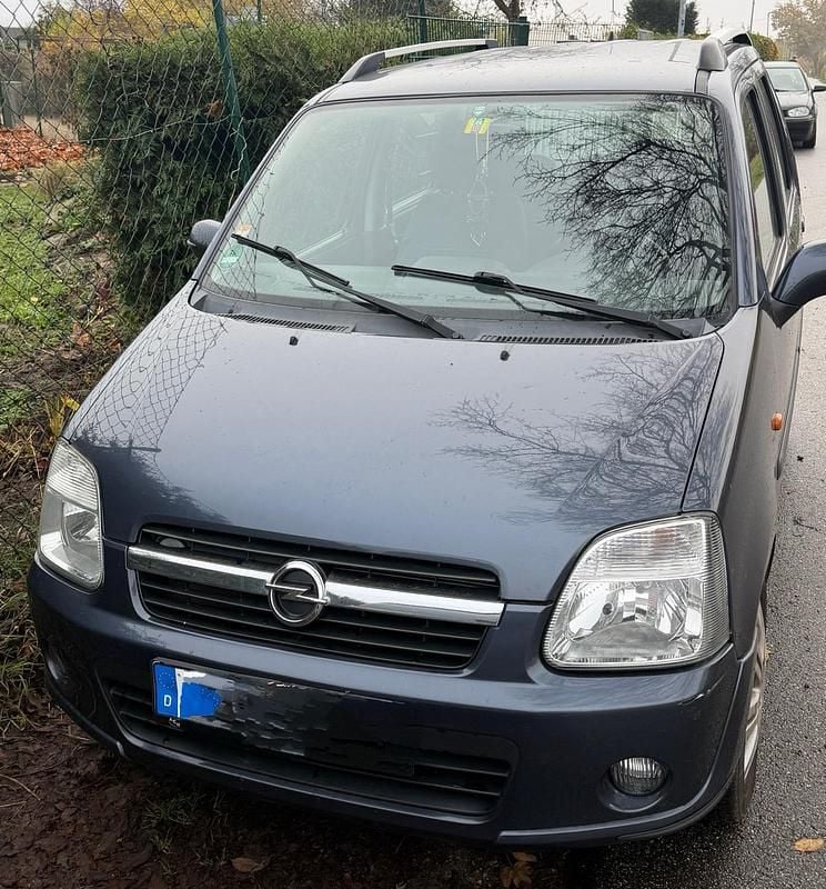 Blau Gebraucht 2006 Opel Agila Kleinwagen | 2.000 € (Fairer Preis) - Bild 1/4