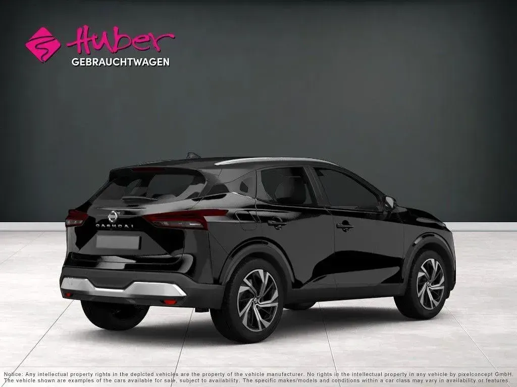 Gebraucht Nissan Qashqai N-Connecta 158 PS (116 kW) 2023 Schwarz SUV